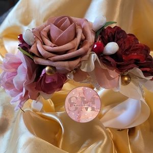 Girls Vintage Floral Headband